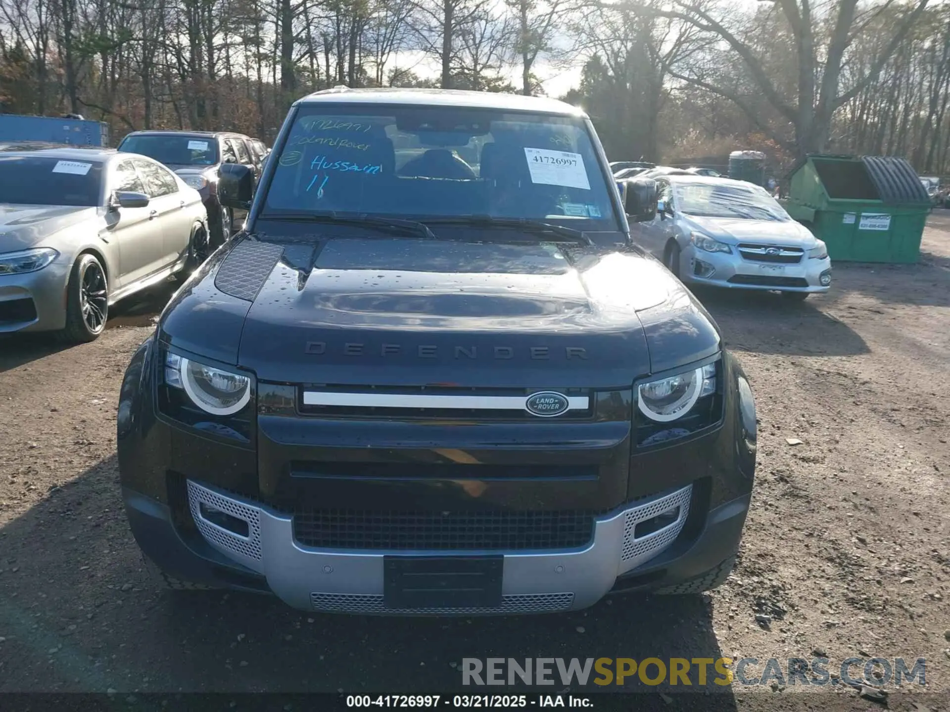 12 Photograph of a damaged car SALEJ7EX6L2033362 LAND ROVER DEFENDER 2020