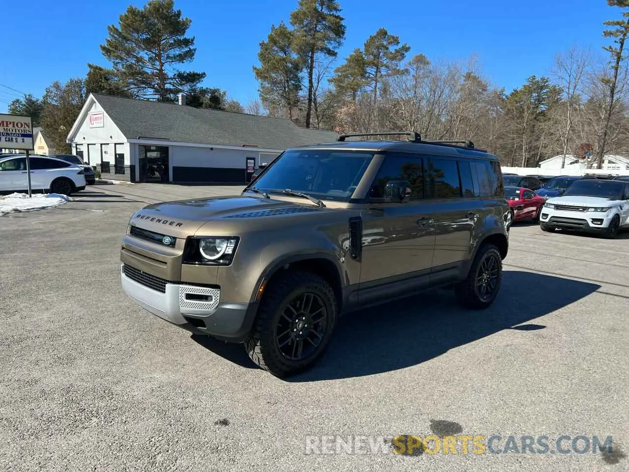 2 Photograph of a damaged car SALEJ7EX8L2019947 LAND ROVER DEFENDER 2020