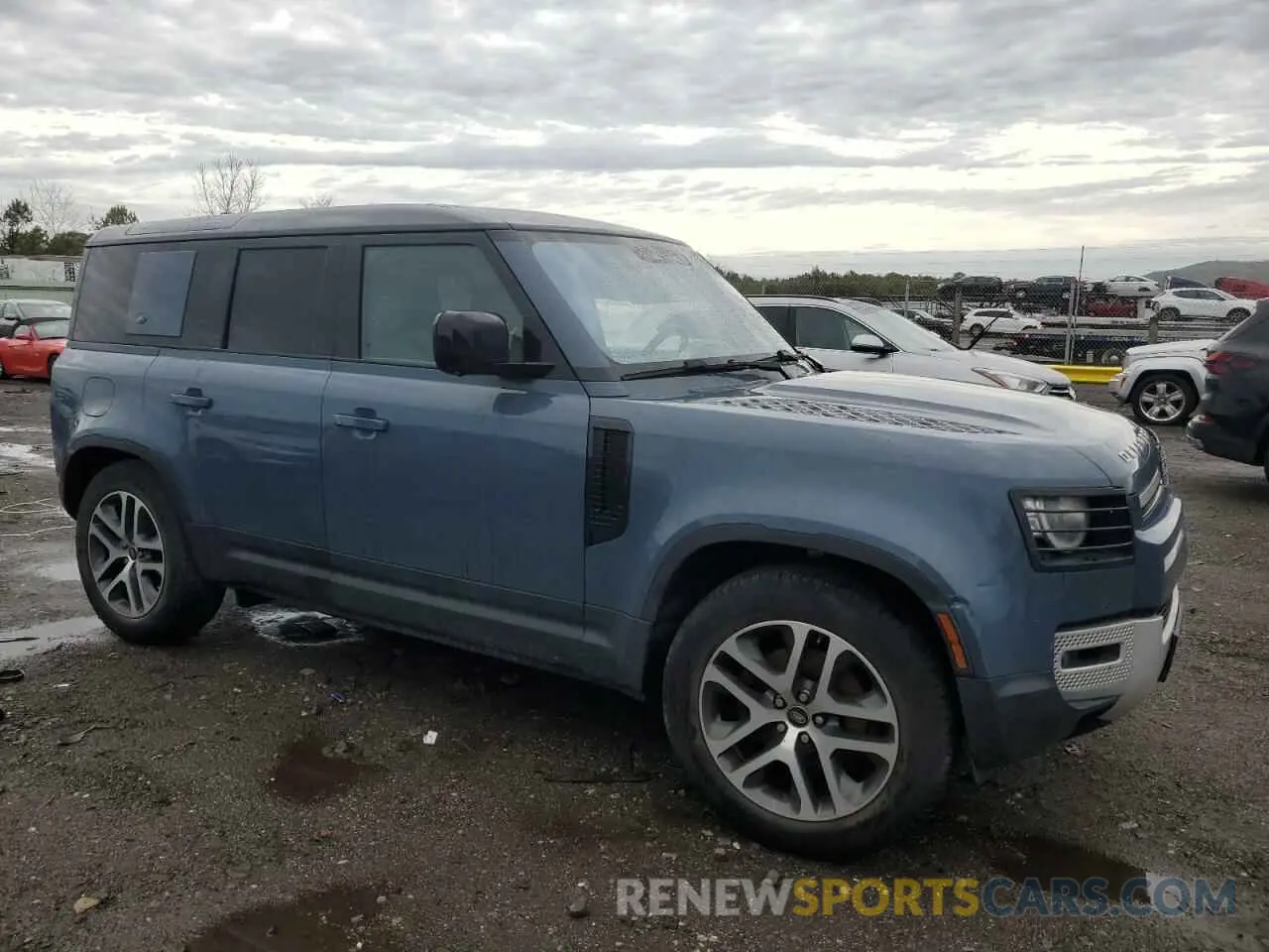 4 Photograph of a damaged car SALEJEEX2L2015140 LAND ROVER DEFENDER 2020