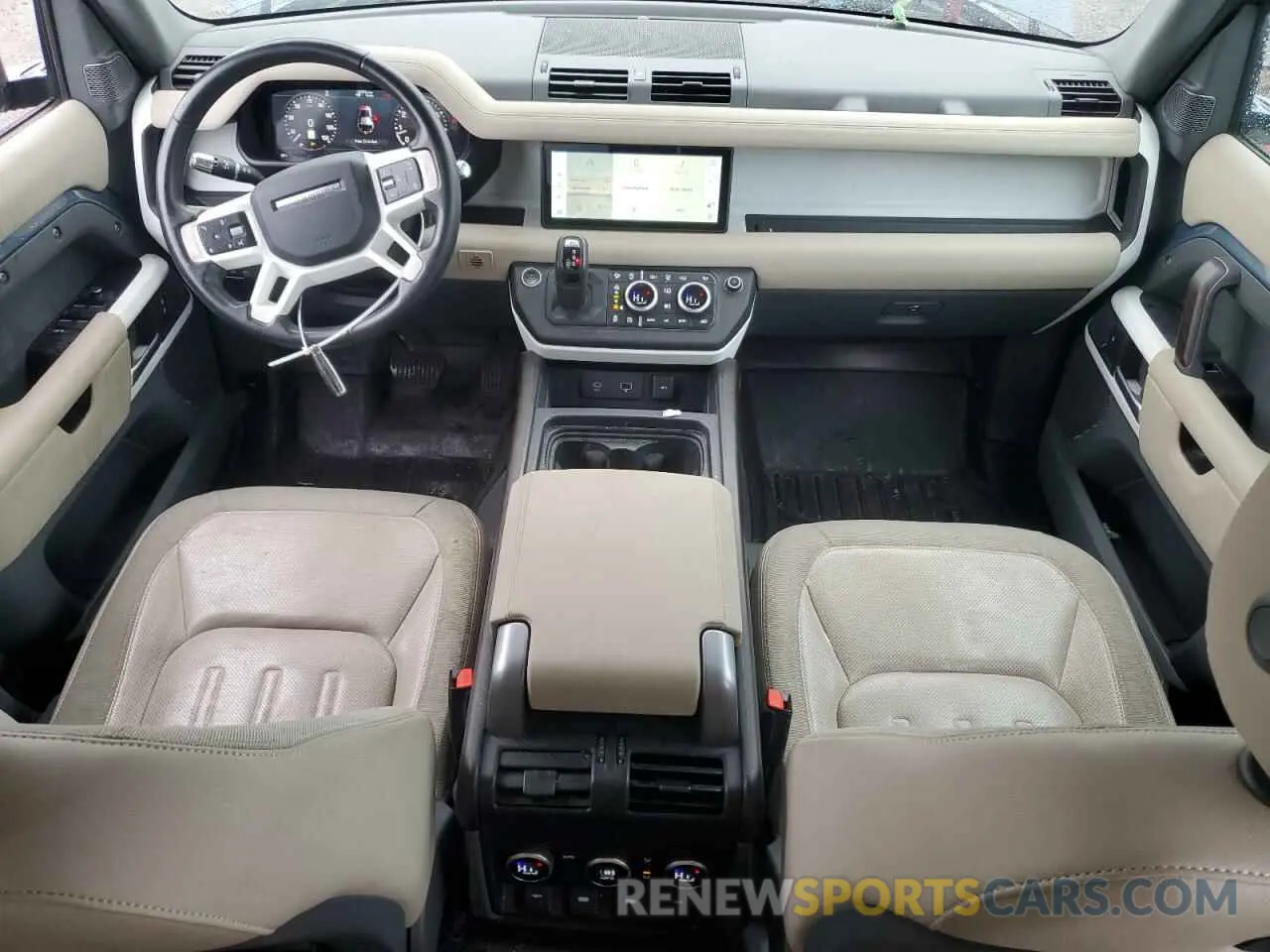 8 Photograph of a damaged car SALEJEEX2L2015140 LAND ROVER DEFENDER 2020