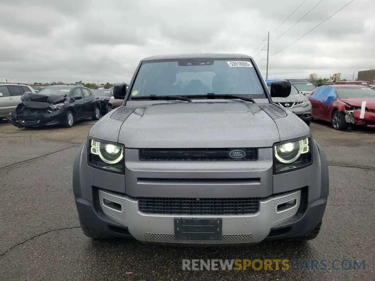 5 Photograph of a damaged car SALEP7EU5L2023135 LAND ROVER DEFENDER 2020