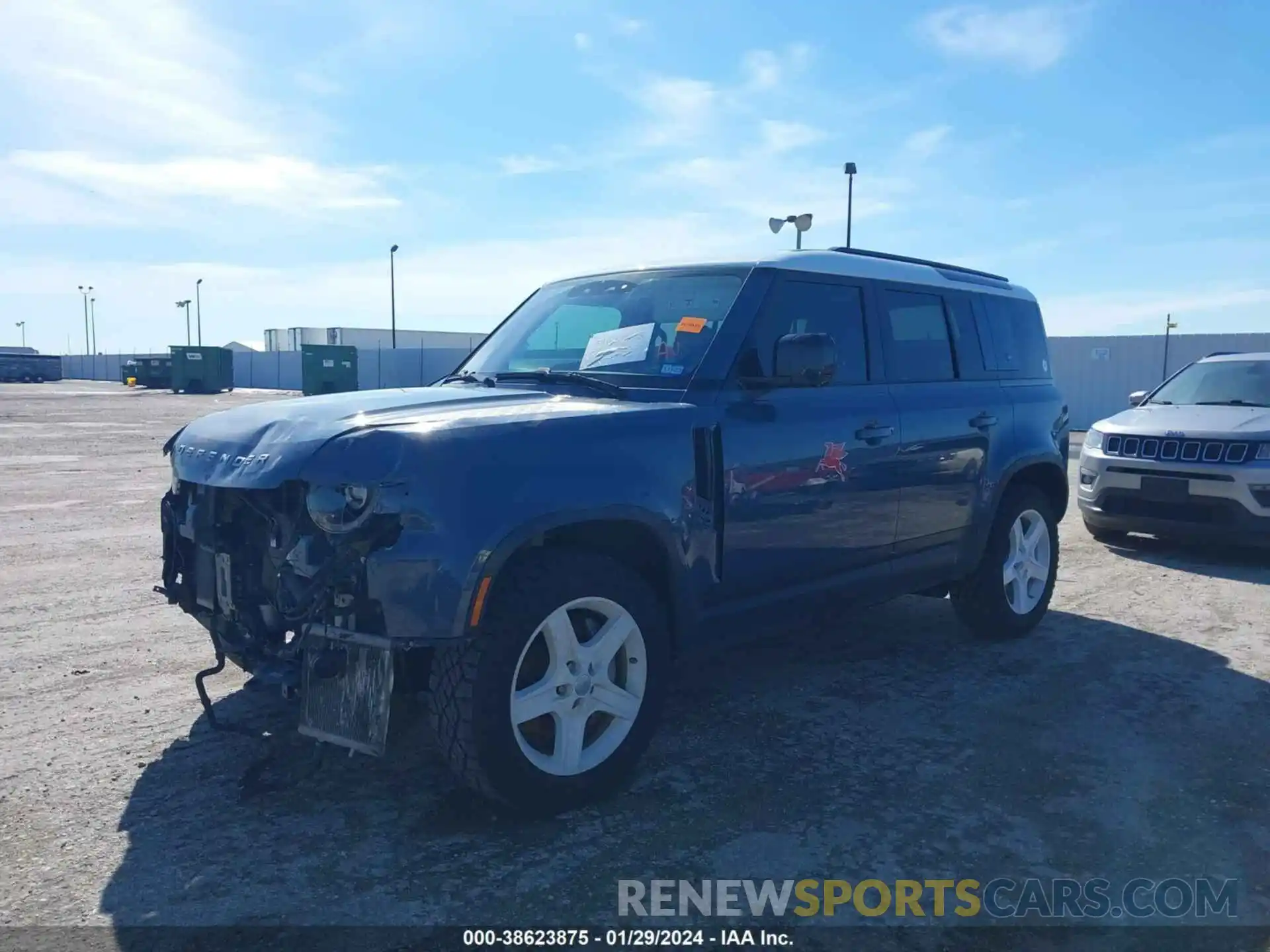 14 Photograph of a damaged car SALEP7EUXL2025821 LAND ROVER DEFENDER 2020