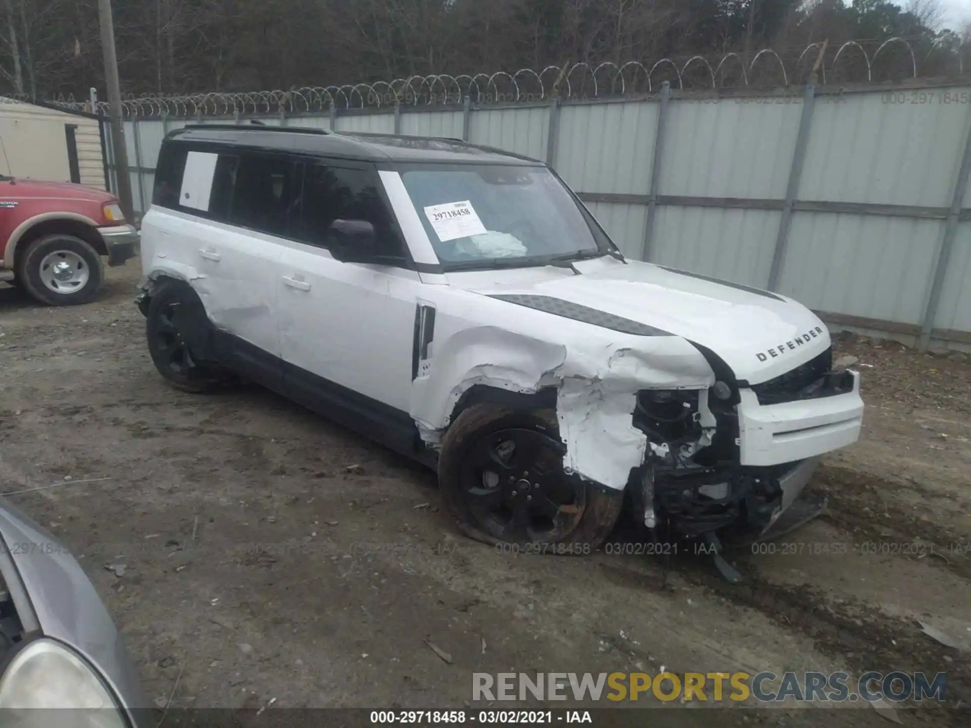 1 Photograph of a damaged car SALEPEEU0L2020907 LAND ROVER DEFENDER 2020