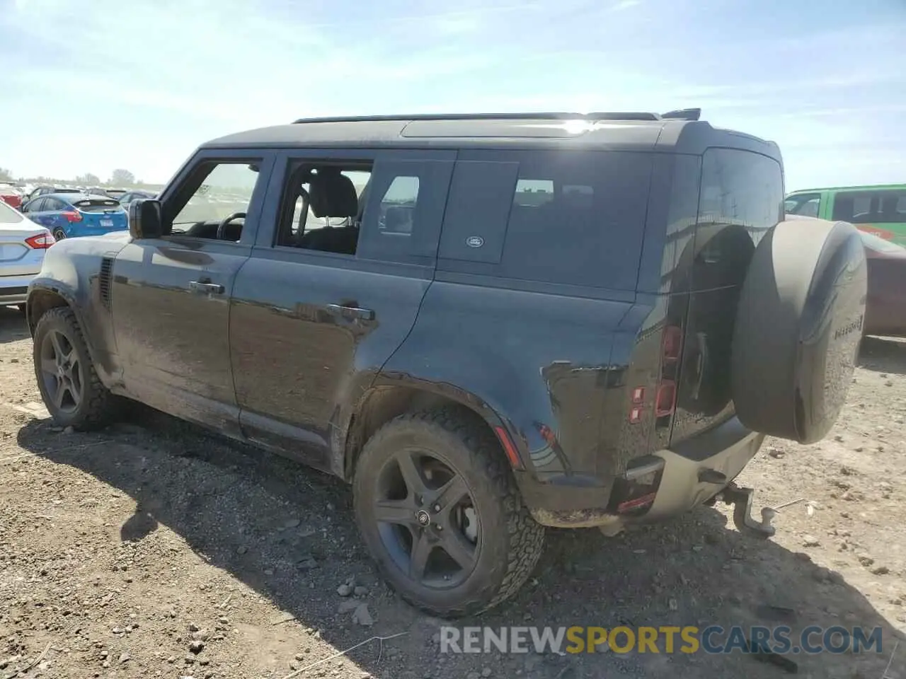 2 Photograph of a damaged car SALE2ERU8M2037898 LAND ROVER DEFENDER 2021