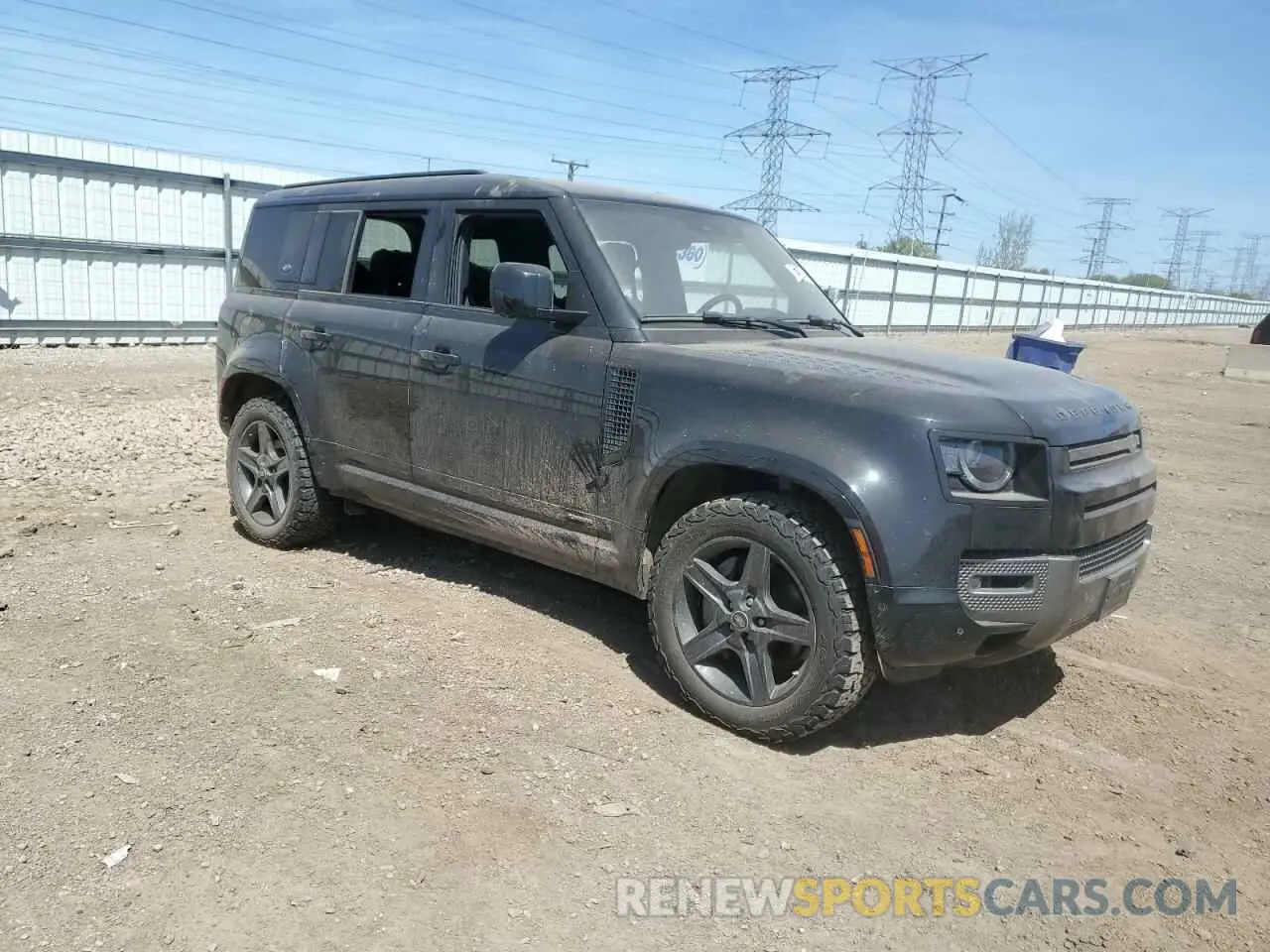 4 Photograph of a damaged car SALE2ERU8M2037898 LAND ROVER DEFENDER 2021