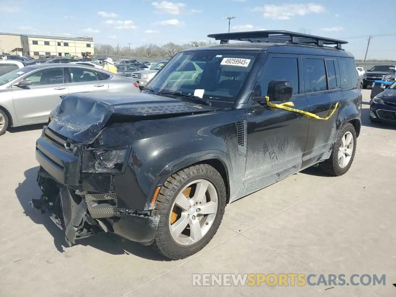 1 Photograph of a damaged car SALE37RU6M2050495 LAND ROVER DEFENDER 2021
