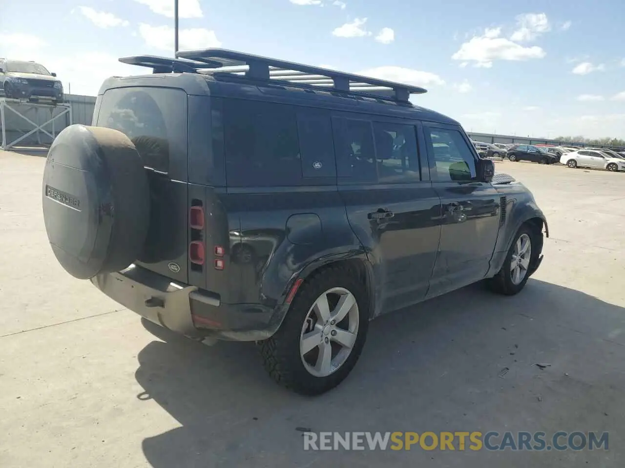 3 Photograph of a damaged car SALE37RU6M2050495 LAND ROVER DEFENDER 2021