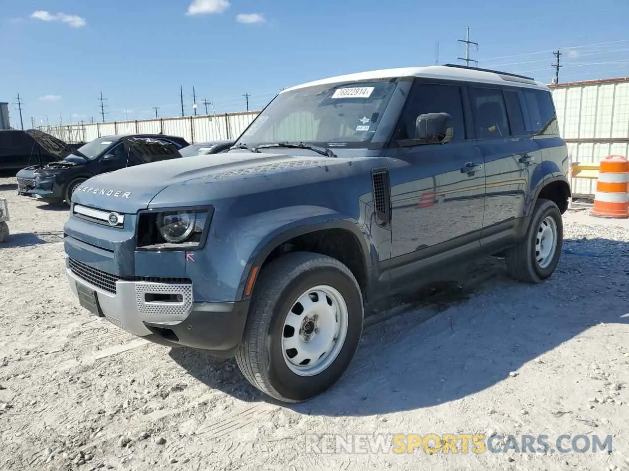 1 Photograph of a damaged car SALEJ7RX4M2047532 LAND ROVER DEFENDER 2021