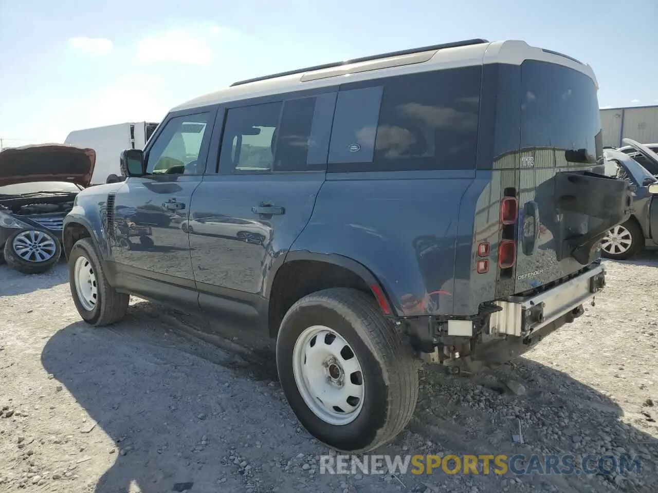 2 Photograph of a damaged car SALEJ7RX4M2047532 LAND ROVER DEFENDER 2021