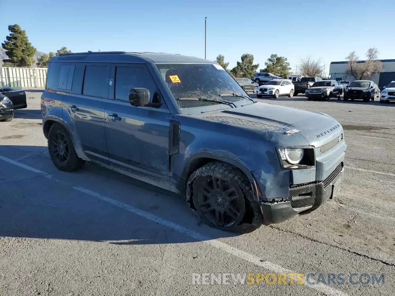 4 Photograph of a damaged car SALEJ7RX6M2035267 LAND ROVER DEFENDER 2021