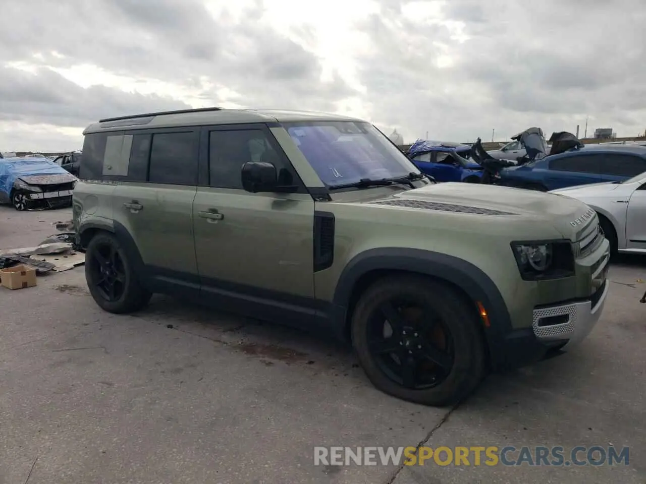 4 Photograph of a damaged car SALEP7RU9M2050527 LAND ROVER DEFENDER 2021
