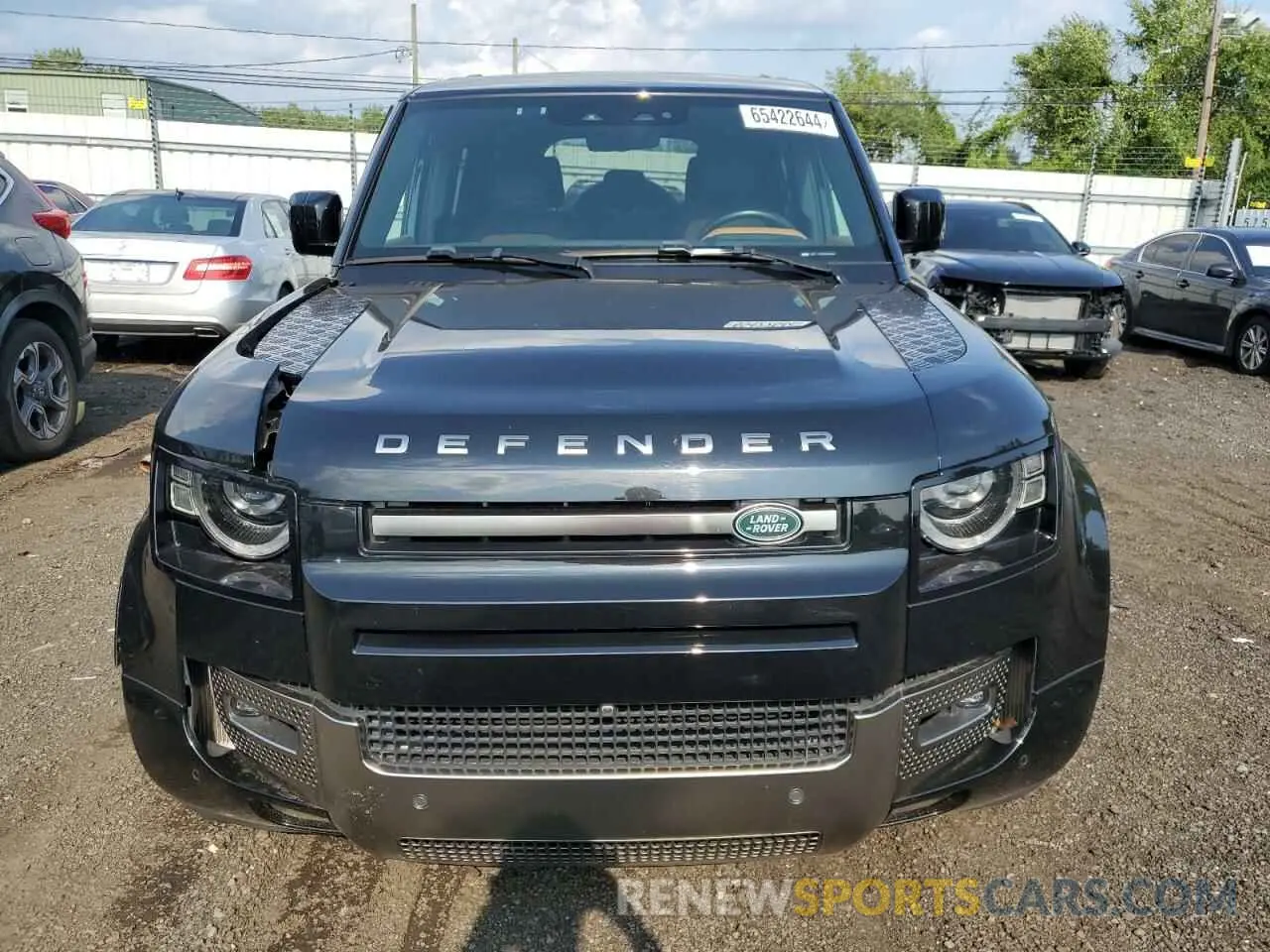 5 Photograph of a damaged car SALEX7RU7M2038165 LAND ROVER DEFENDER 2021