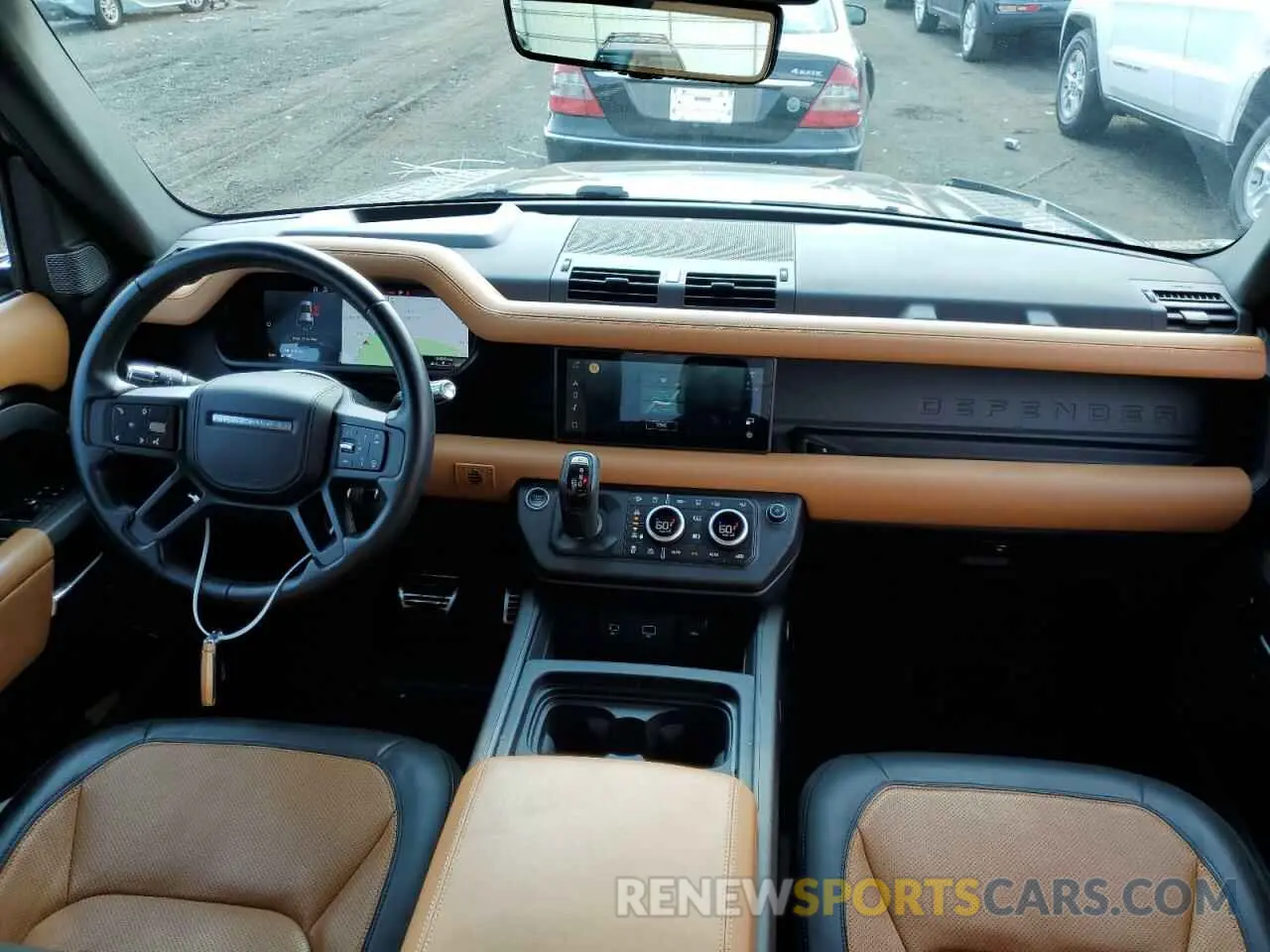8 Photograph of a damaged car SALEX7RU7M2038165 LAND ROVER DEFENDER 2021