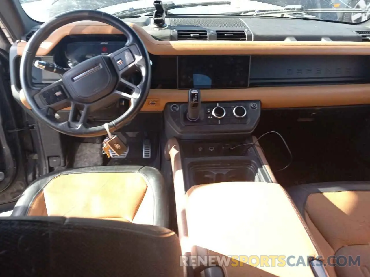 8 Photograph of a damaged car SALEXERU6M2037187 LAND ROVER DEFENDER 2021