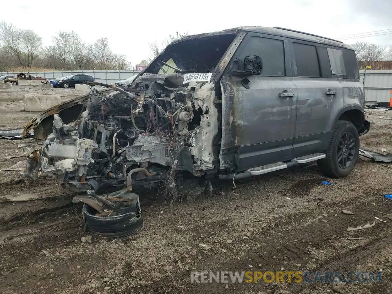 1 Photograph of a damaged car SALEJ7RX4N2091807 LAND ROVER DEFENDER 2022