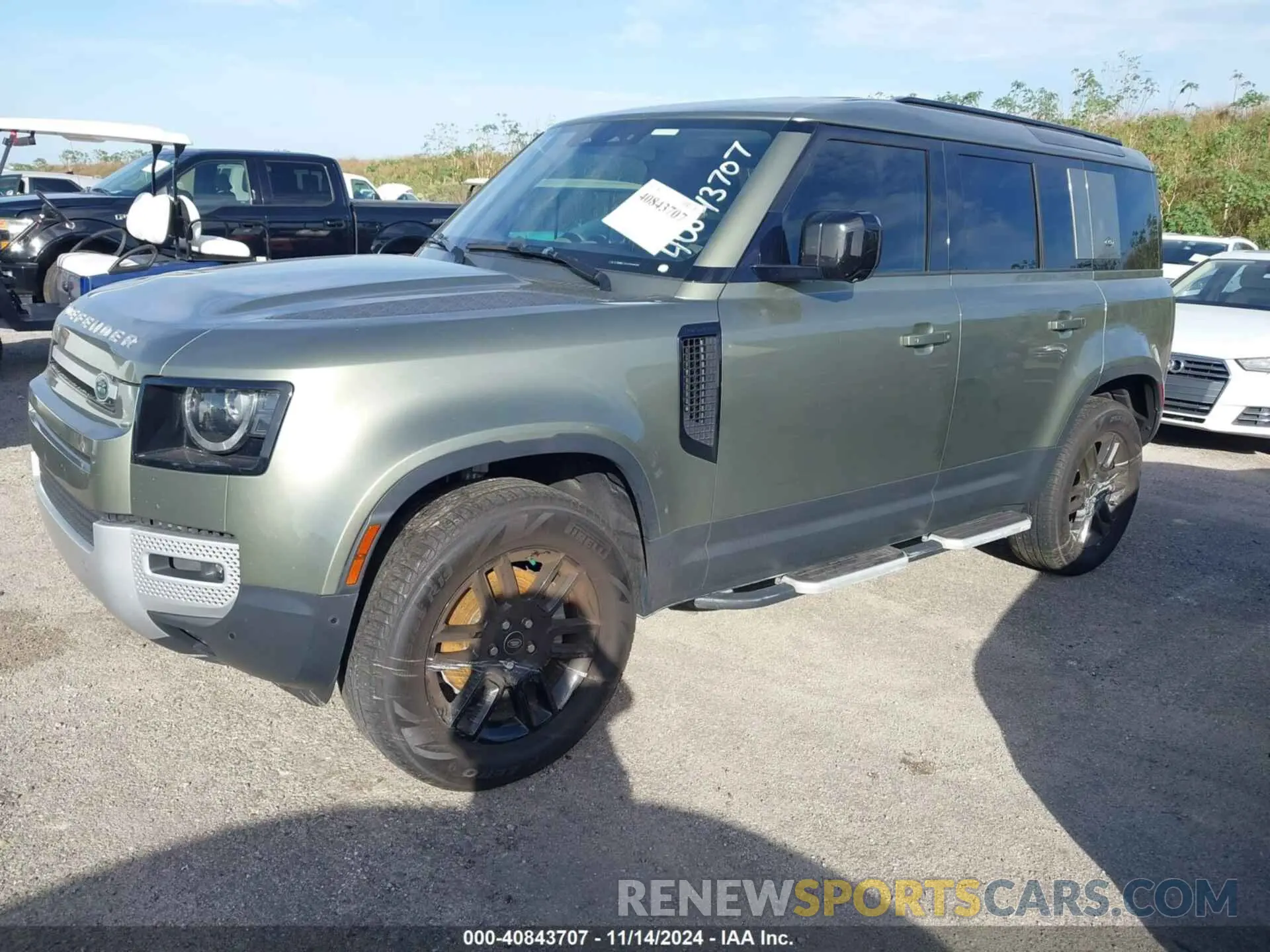 2 Photograph of a damaged car SALEJ7RX9N2083668 LAND ROVER DEFENDER 2022
