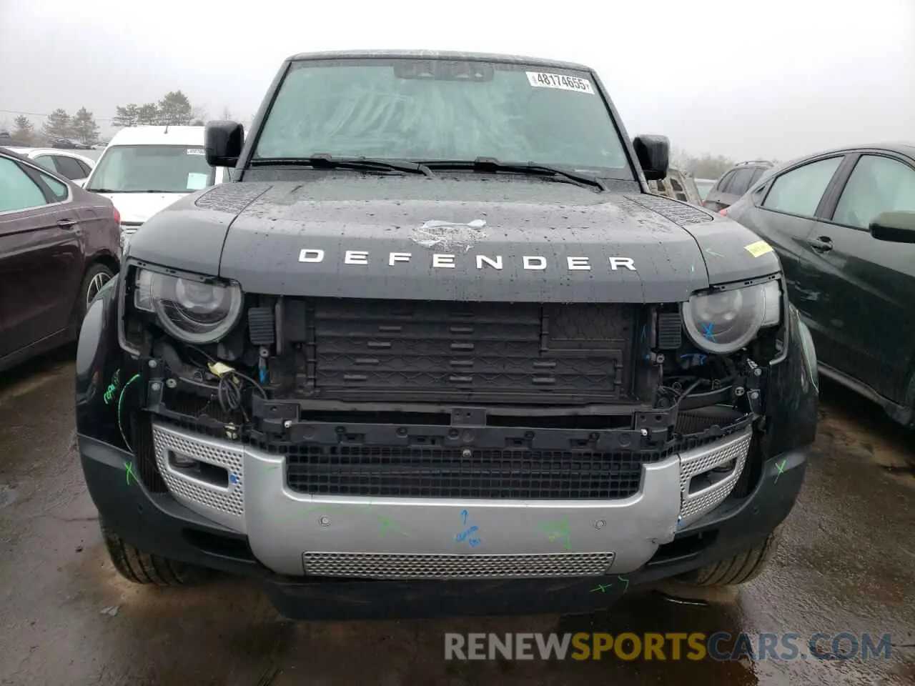 5 Photograph of a damaged car SALEJ7RX9N2087686 LAND ROVER DEFENDER 2022