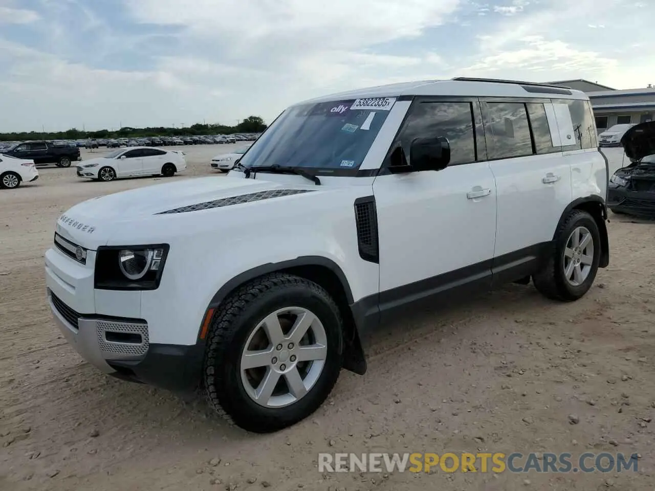 1 Photograph of a damaged car SALEKERXXN2075404 LAND ROVER DEFENDER 2022