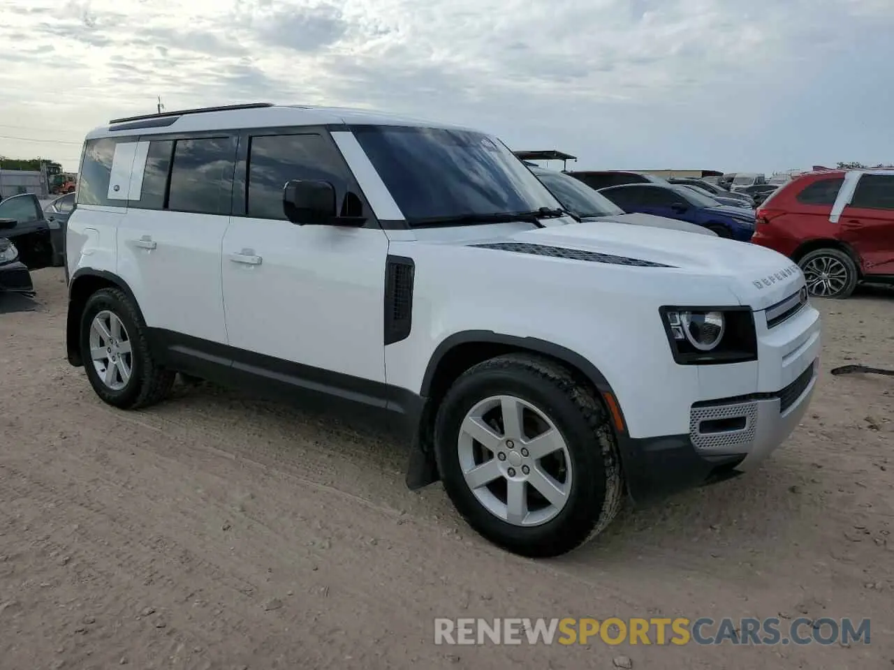 4 Photograph of a damaged car SALEKERXXN2075404 LAND ROVER DEFENDER 2022