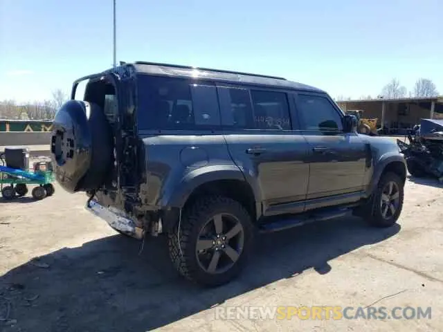 3 Photograph of a damaged car SALE27EU5P2151539 LAND ROVER DEFENDER 2023