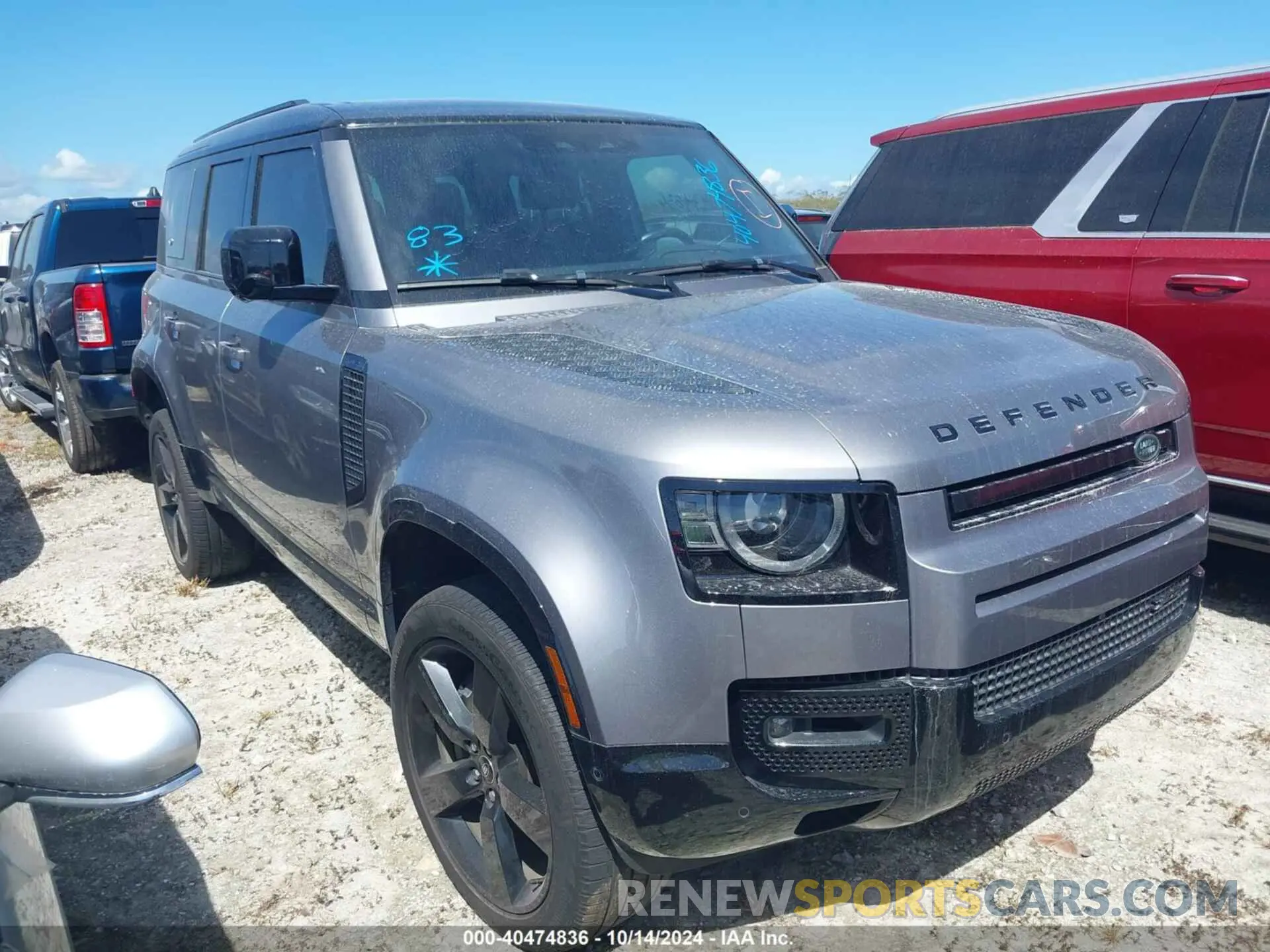 1 Photograph of a damaged car SALE27EU9P2128054 LAND ROVER DEFENDER 2023
