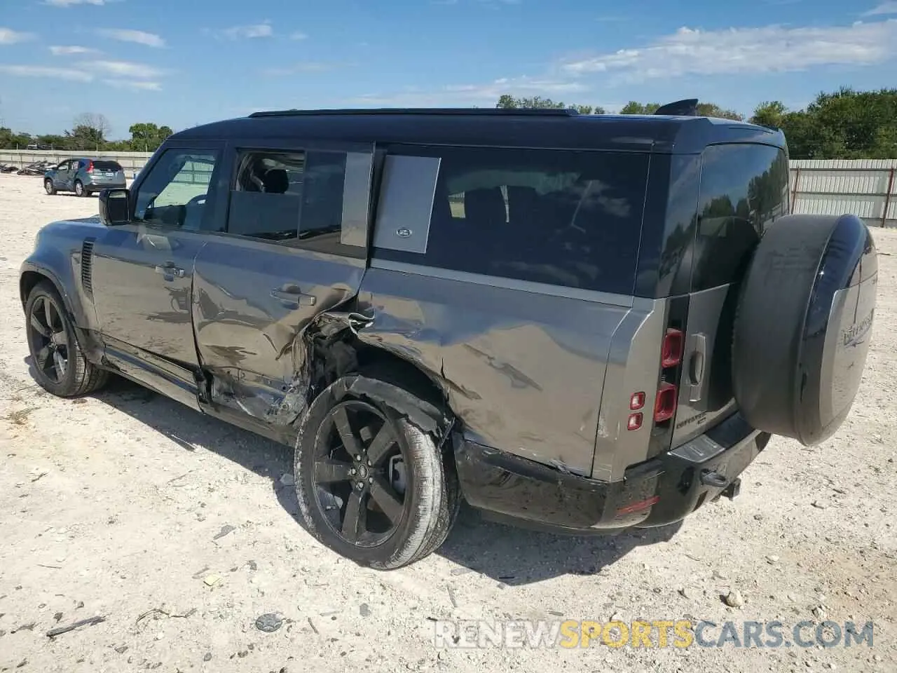 2 Photograph of a damaged car SALE2FEU6P2158395 LAND ROVER DEFENDER 2023