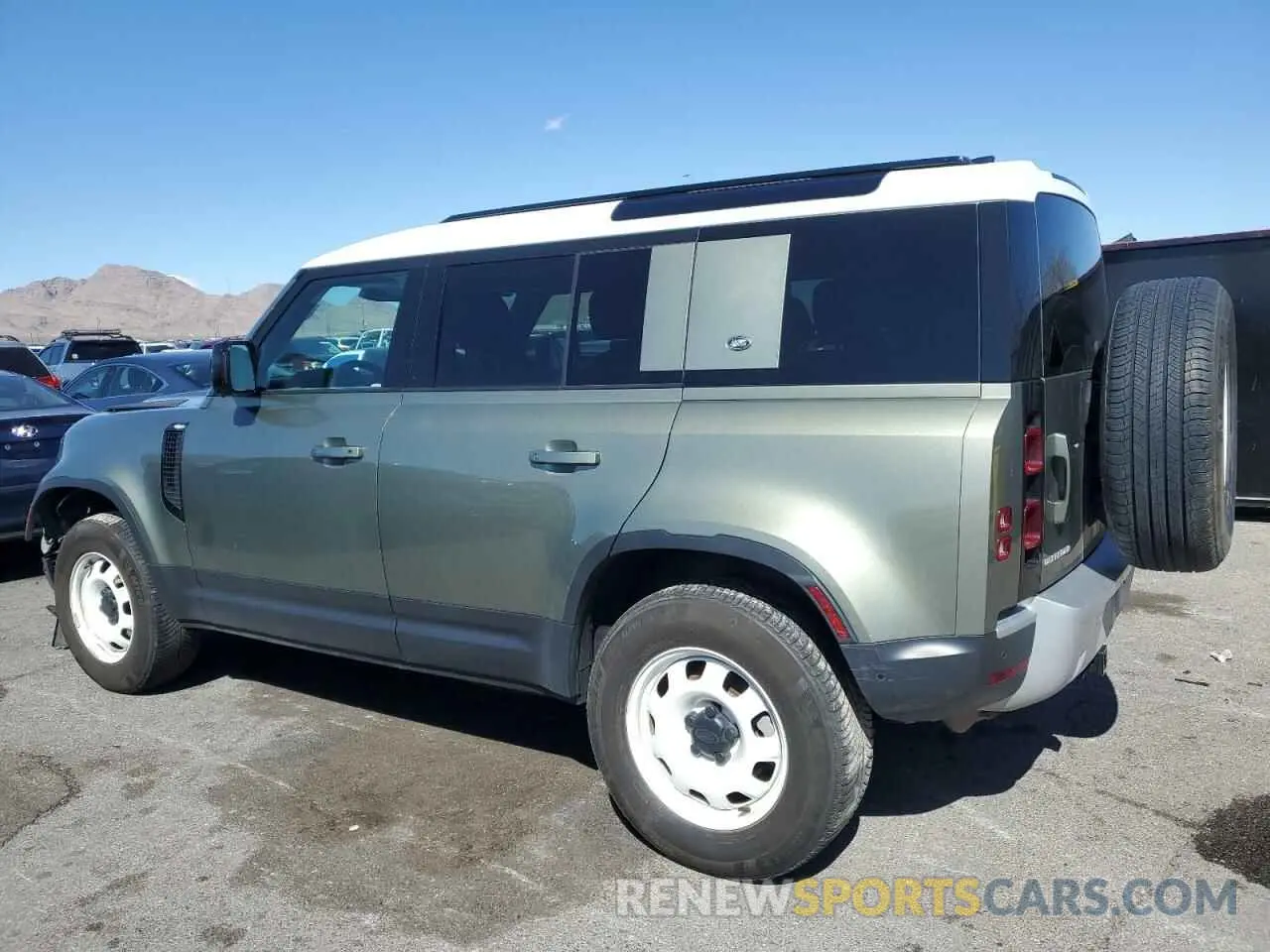 2 Photograph of a damaged car SALEJ7EX2P2234133 LAND ROVER DEFENDER 2023