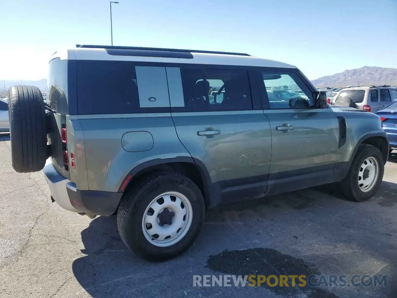 3 Photograph of a damaged car SALEJ7EX2P2234133 LAND ROVER DEFENDER 2023