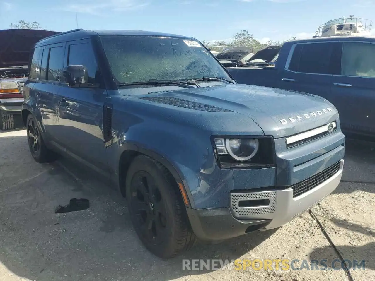4 Photograph of a damaged car SALEJ7EX4P2236823 LAND ROVER DEFENDER 2023