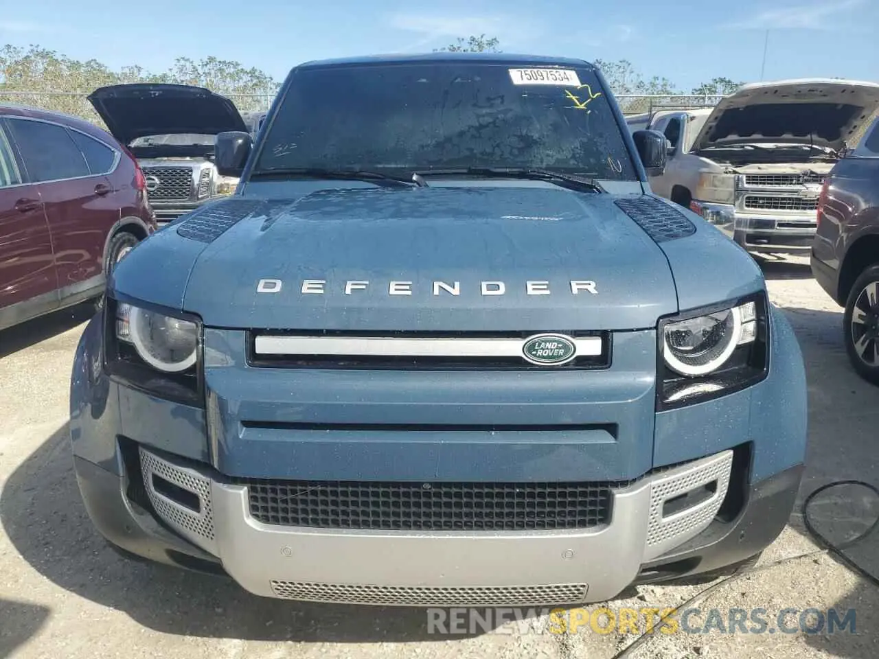 5 Photograph of a damaged car SALEJ7EX4P2236823 LAND ROVER DEFENDER 2023