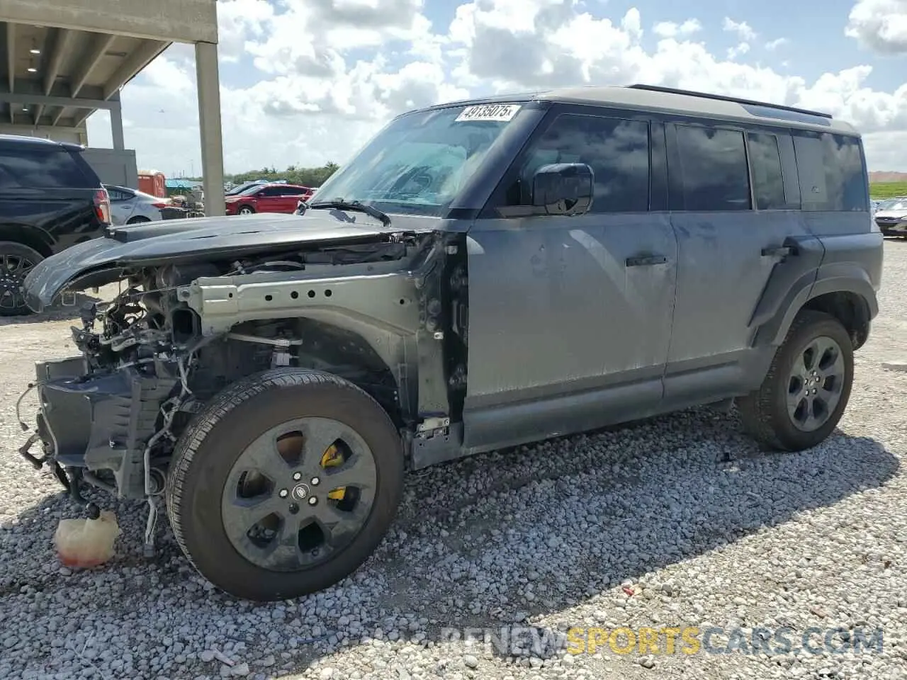 1 Photograph of a damaged car SALEJ7EX4P2241794 LAND ROVER DEFENDER 2023