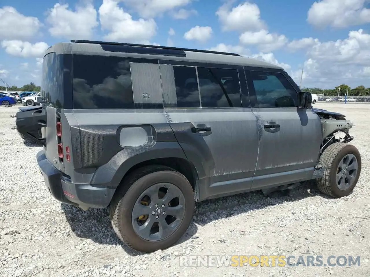 3 Photograph of a damaged car SALEJ7EX4P2241794 LAND ROVER DEFENDER 2023