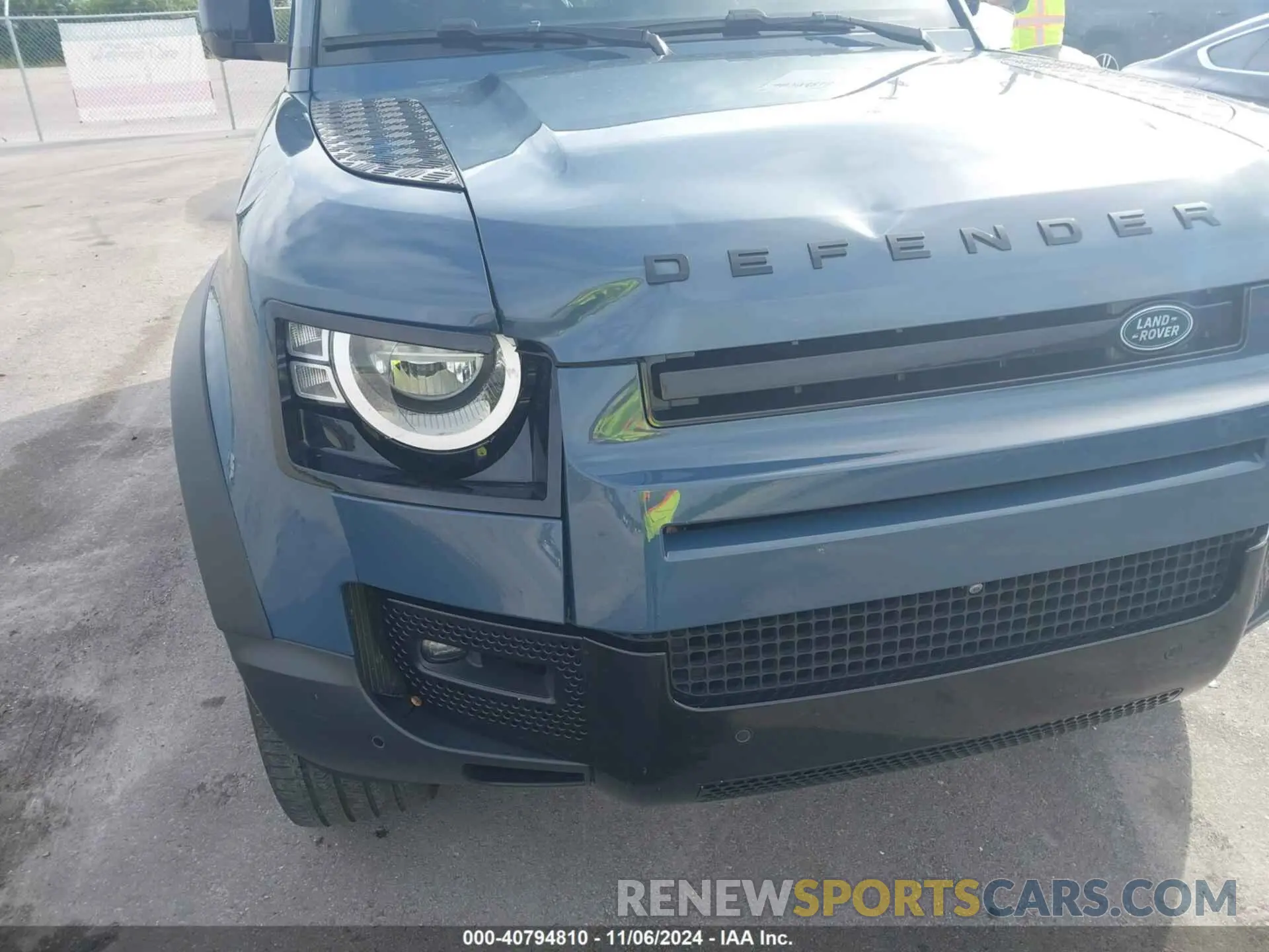 6 Photograph of a damaged car SALEJ7EX6P2159856 LAND ROVER DEFENDER 2023