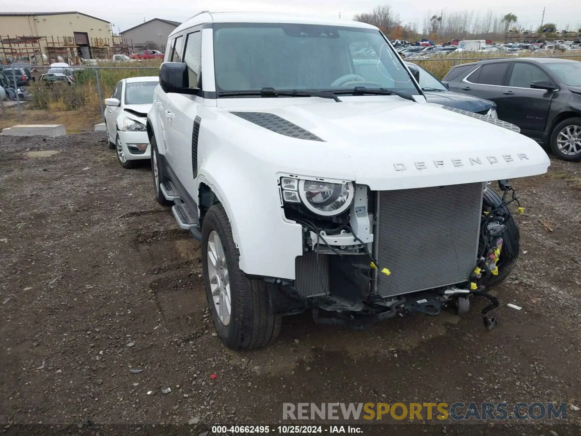 1 Photograph of a damaged car SALEJ7EX7P2148736 LAND ROVER DEFENDER 2023