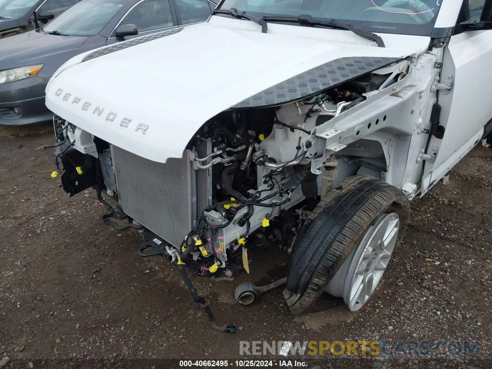 6 Photograph of a damaged car SALEJ7EX7P2148736 LAND ROVER DEFENDER 2023