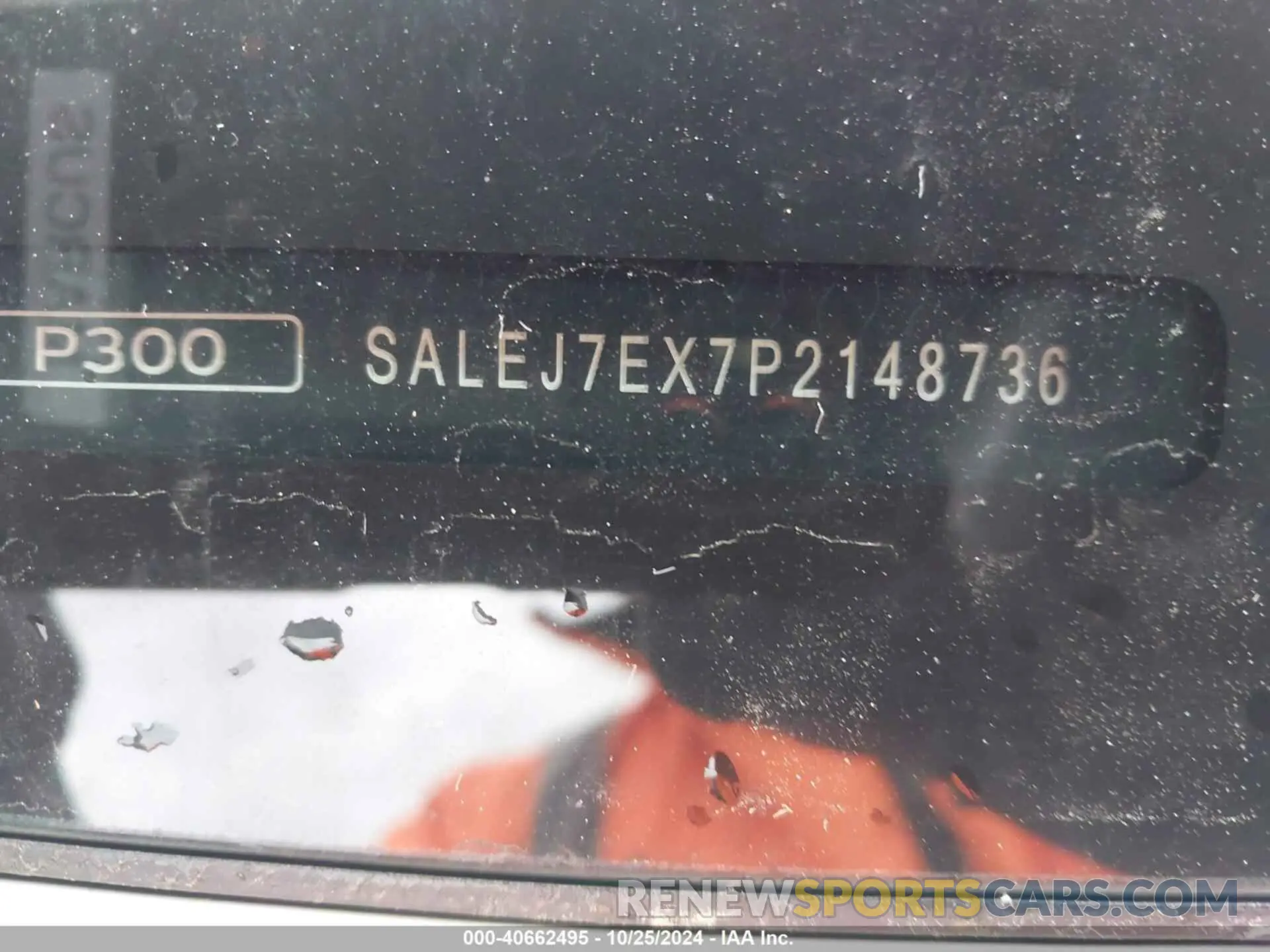 9 Photograph of a damaged car SALEJ7EX7P2148736 LAND ROVER DEFENDER 2023