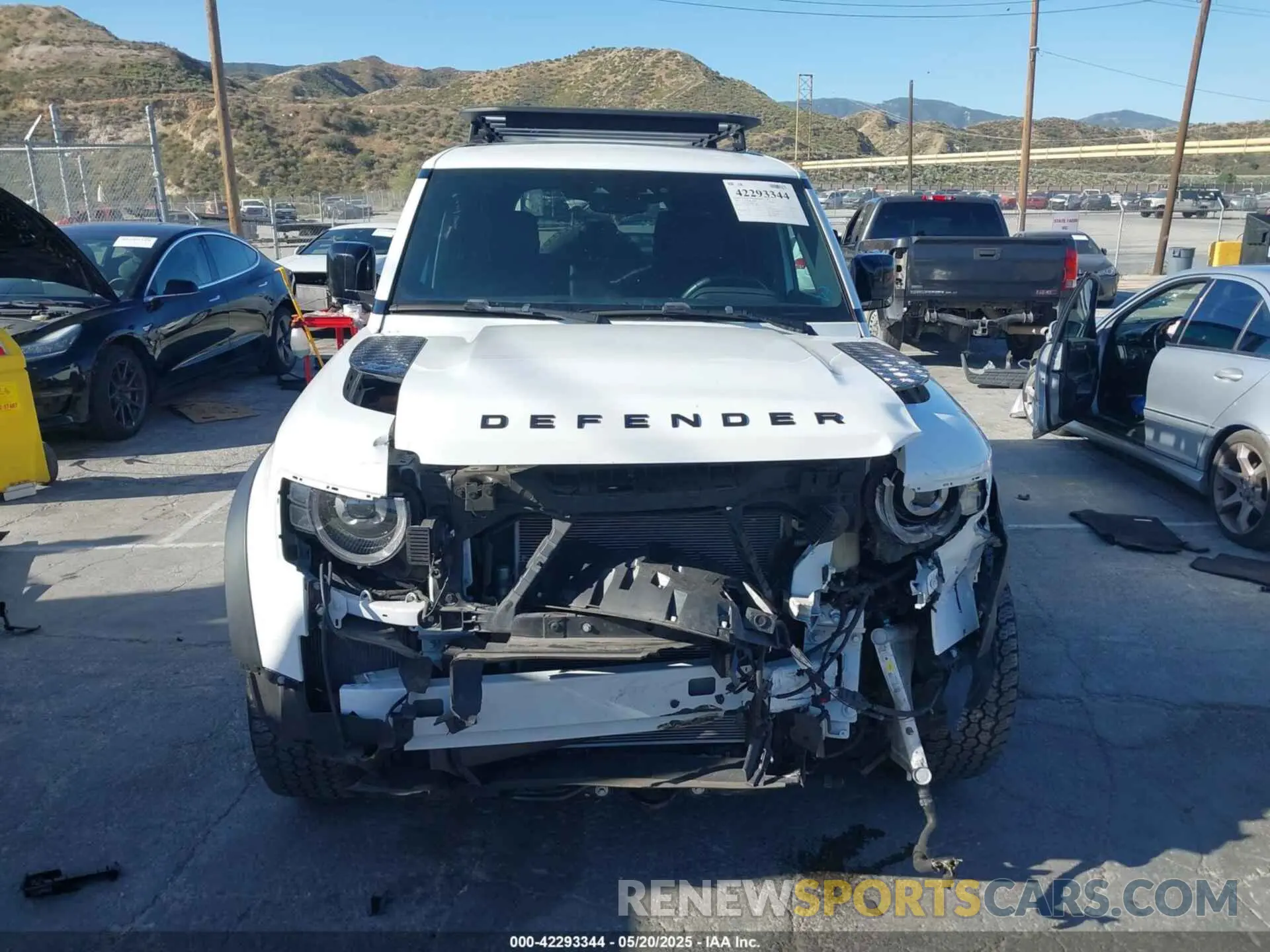 12 Photograph of a damaged car SALEJ7EX8P2110657 LAND ROVER DEFENDER 2023