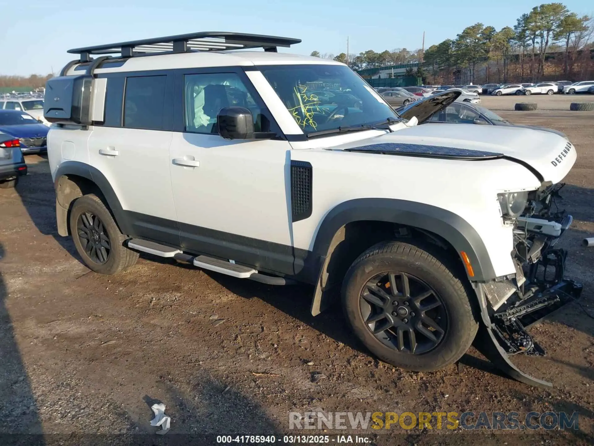 1 Photograph of a damaged car SALEJEEX9P2146961 LAND ROVER DEFENDER 2023