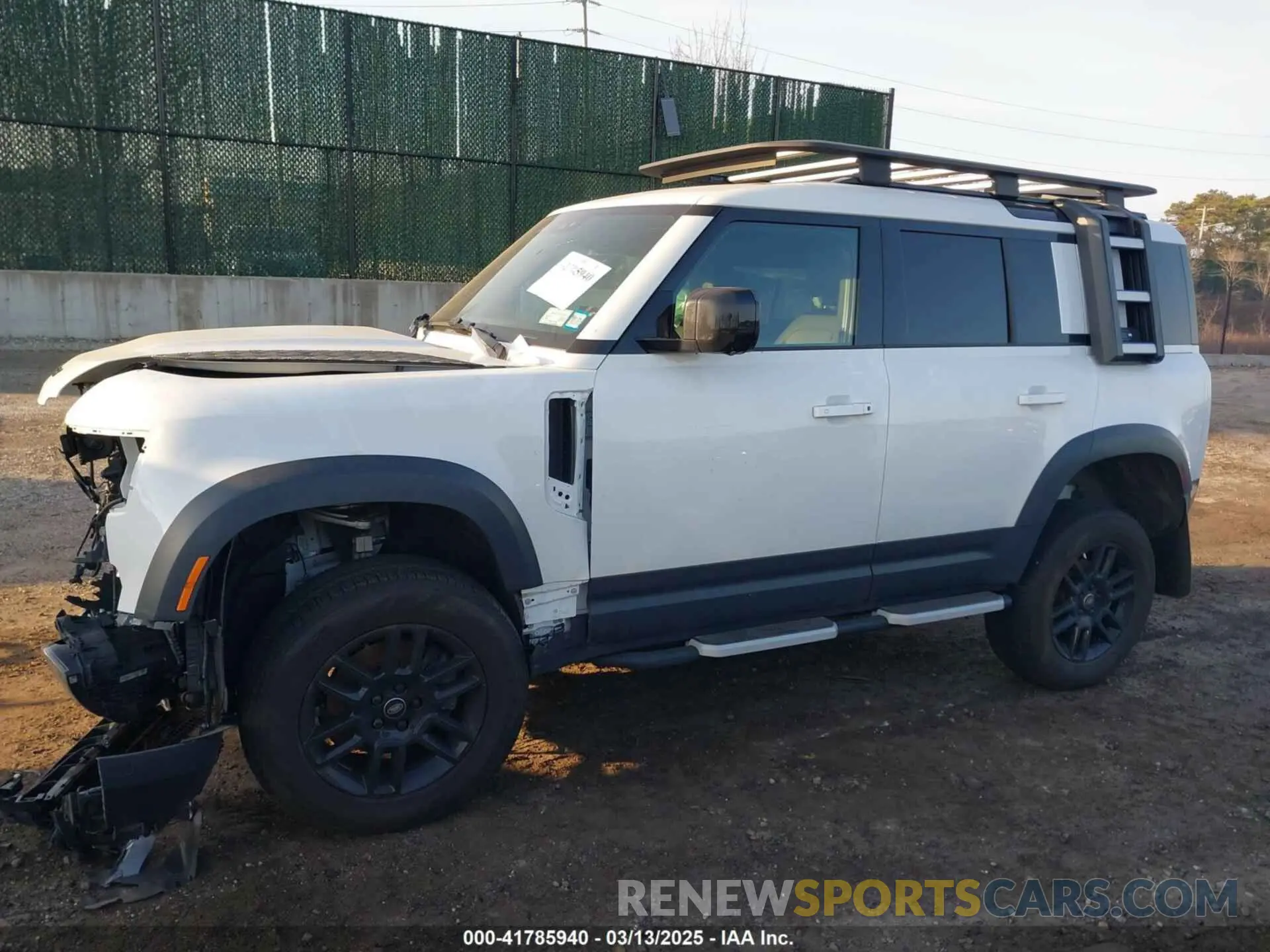 14 Photograph of a damaged car SALEJEEX9P2146961 LAND ROVER DEFENDER 2023