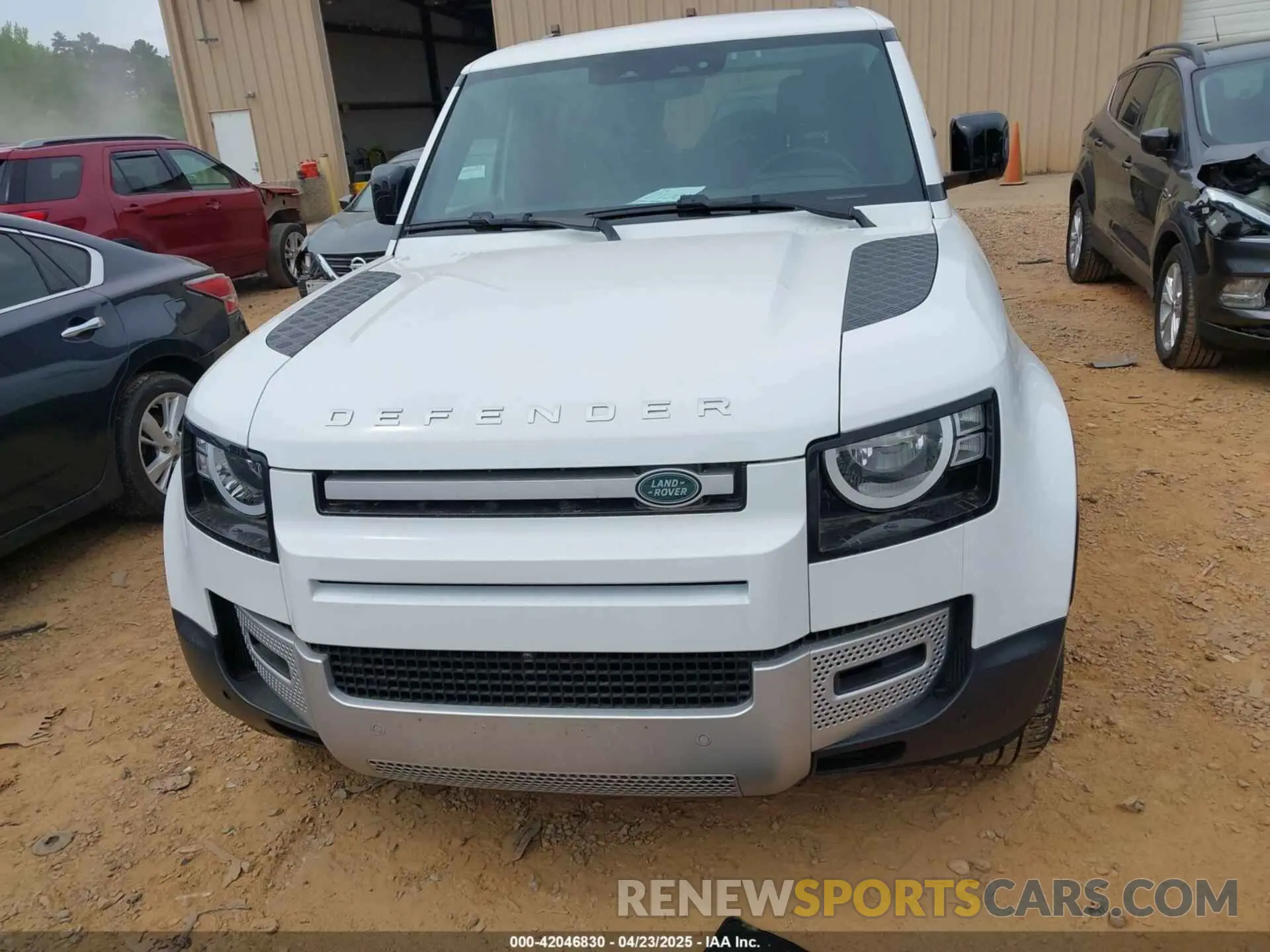 12 Photograph of a damaged car SALEJFEUXP2221744 LAND ROVER DEFENDER 2023