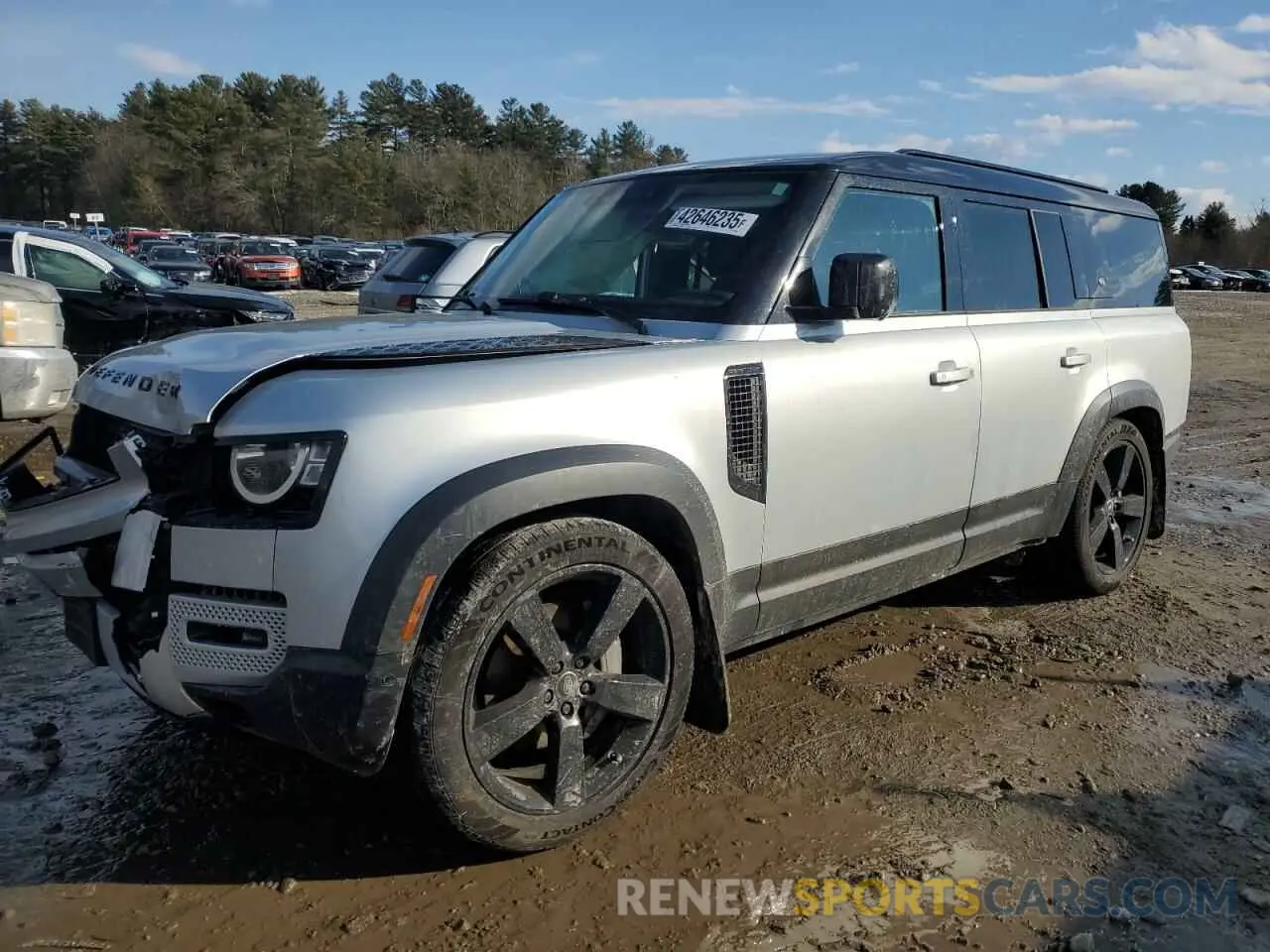 1 Photograph of a damaged car SALEJFEUXP2229892 LAND ROVER DEFENDER 2023