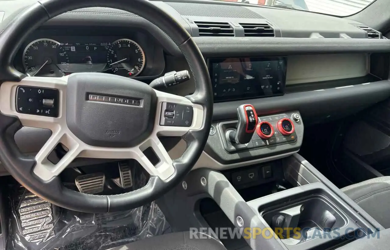 9 Photograph of a damaged car SALEK7EX3P2143434 LAND ROVER DEFENDER 2023
