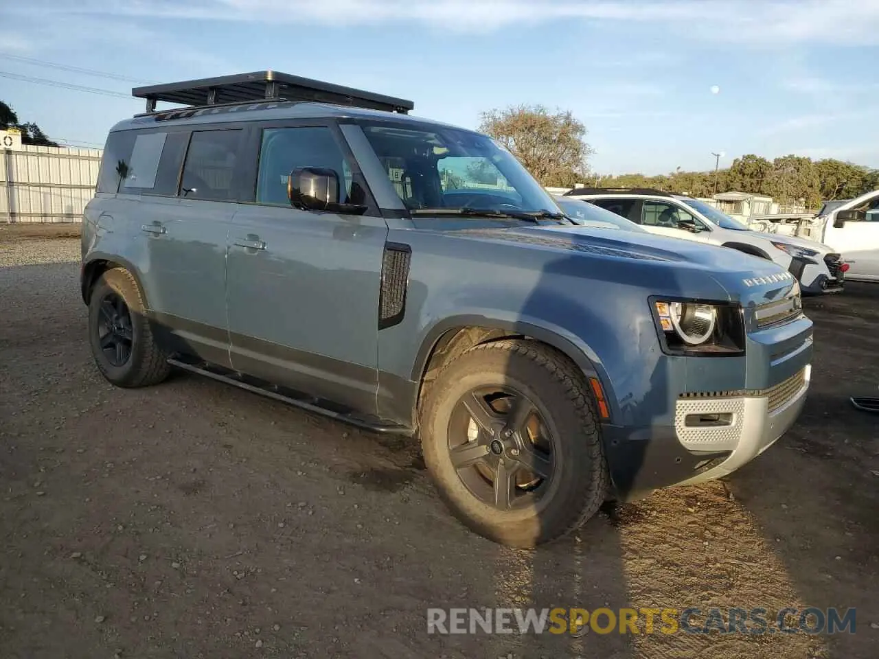 4 Photograph of a damaged car SALEK7EX8P2149424 LAND ROVER DEFENDER 2023