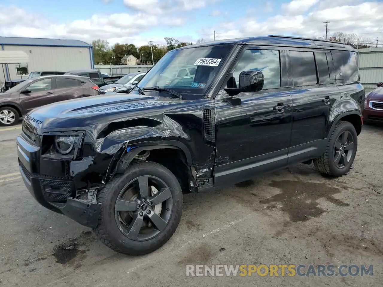 1 Photograph of a damaged car SALEP7EU0P2170856 LAND ROVER DEFENDER 2023