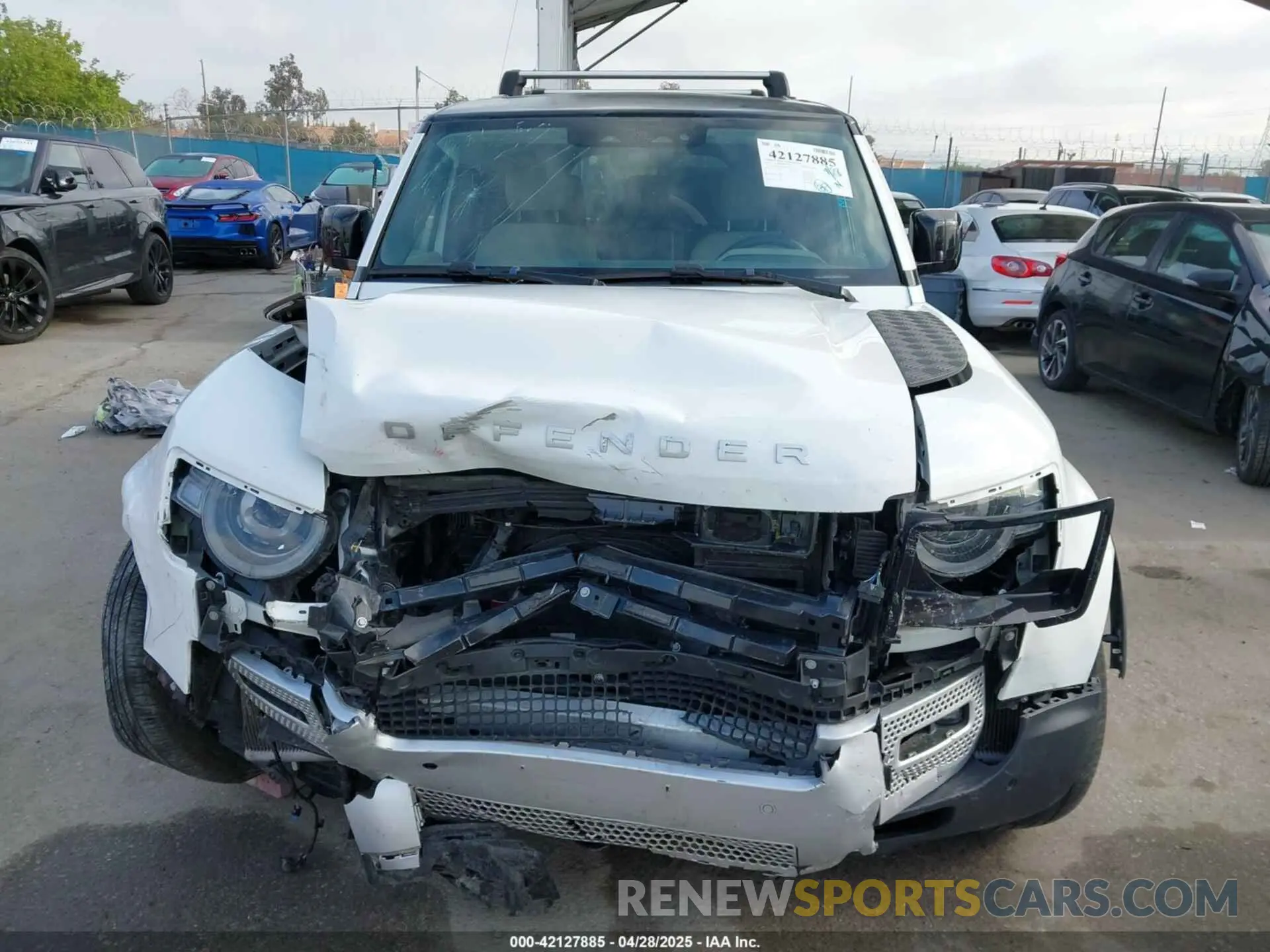 12 Photograph of a damaged car SALEPEEU0P2120981 LAND ROVER DEFENDER 2023