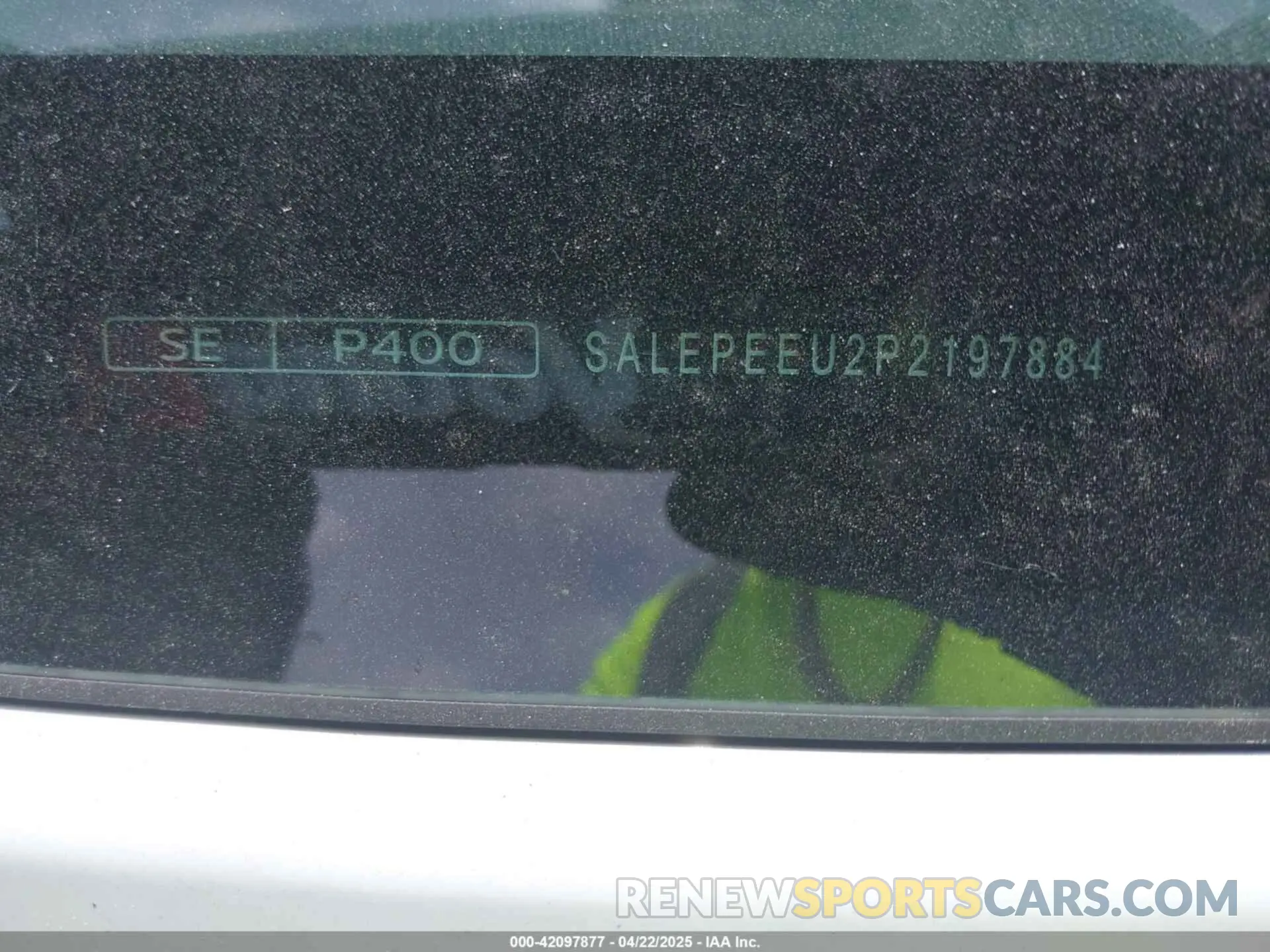 9 Photograph of a damaged car SALEPEEU2P2197884 LAND ROVER DEFENDER 2023