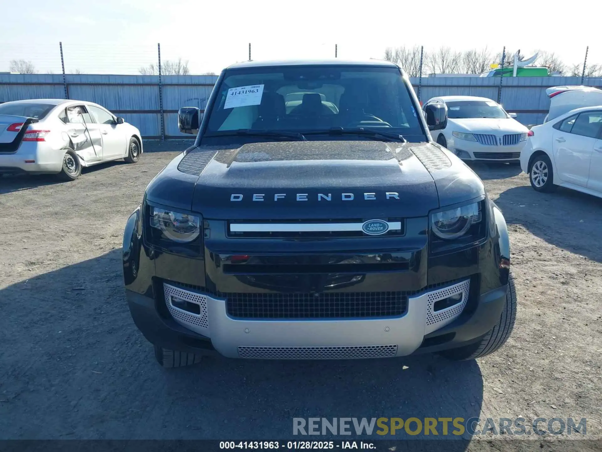 12 Photograph of a damaged car SALEPEEU6P2187343 LAND ROVER DEFENDER 2023