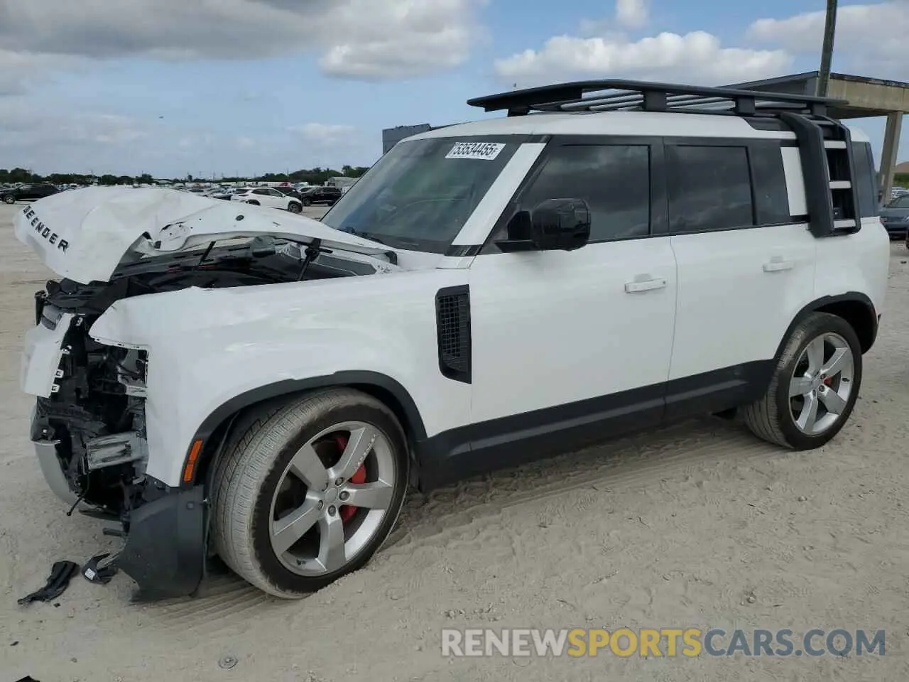 1 Photograph of a damaged car SALEPEEU6P2224987 LAND ROVER DEFENDER 2023
