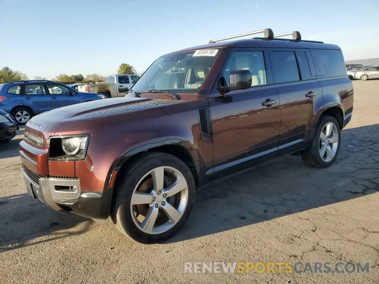 1 Photograph of a damaged car SALEPFEUXP2169353 LAND ROVER DEFENDER 2023