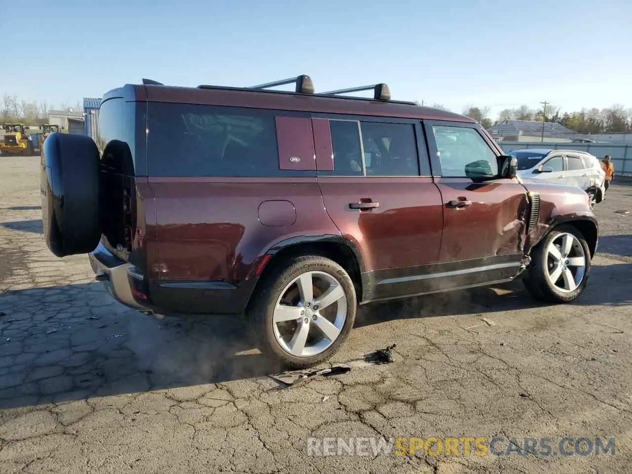 3 Photograph of a damaged car SALEPFEUXP2169353 LAND ROVER DEFENDER 2023